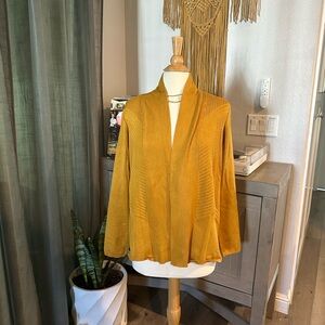Mustard Yellow Women's Cardigan